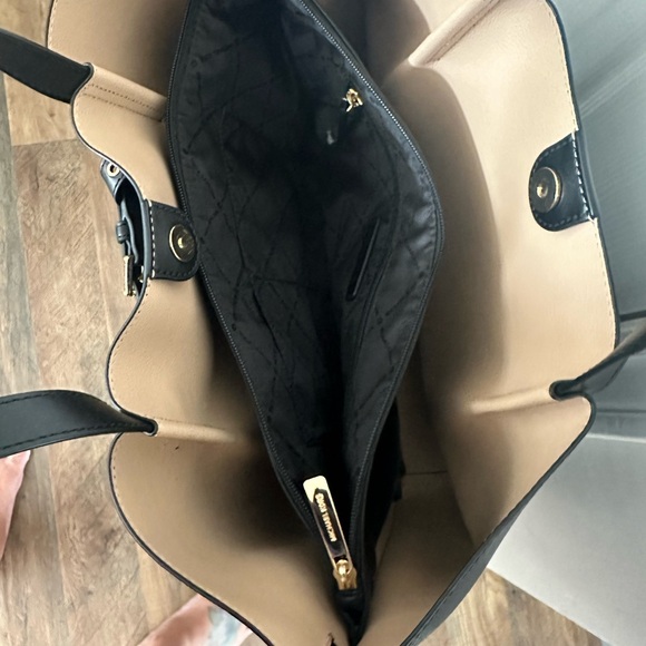 Michael Kors Black tote Gently Used! - Picture 3 of 4